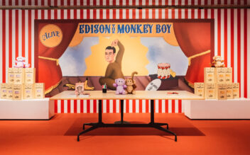 The EDC Monkey Plush Pop-Up by OBJECTIVES COLLECTIBLES